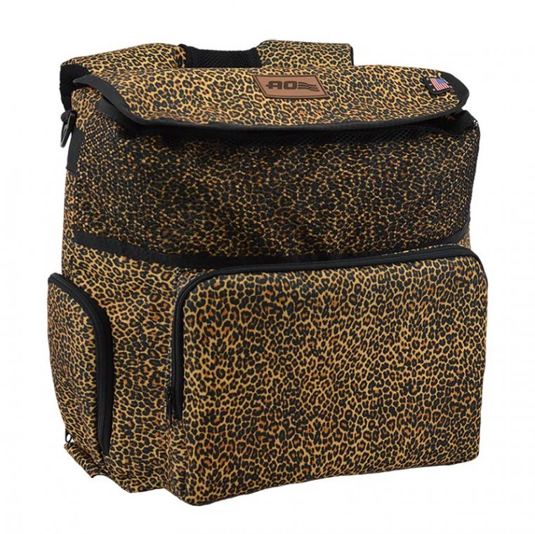 Leopard print rucksack uk clearance